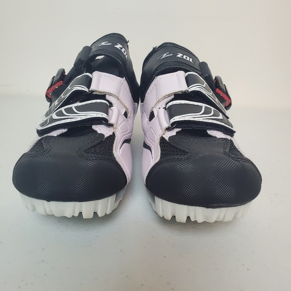 Zol Trail Plus MTB White Black Shoes Size 6 - Picture 4 of 8